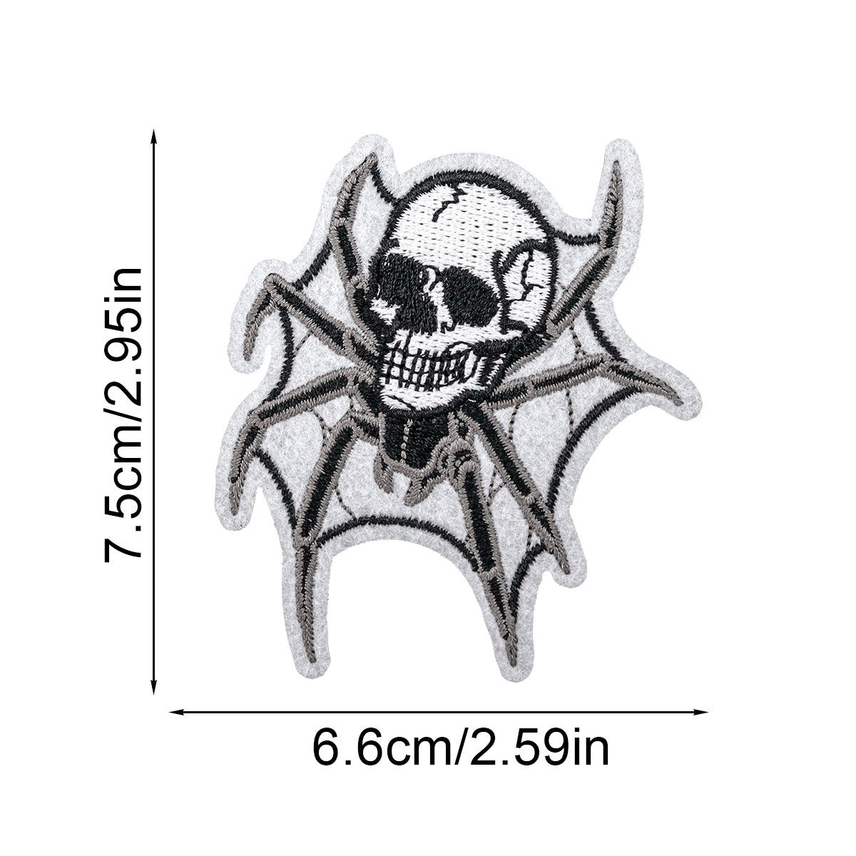 Wholesale Dark Gothic Embroidery Patch